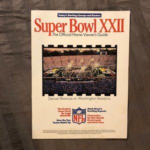 Super Bowl XXII - The Official Home Viewer's Guide